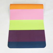 6mm oem custom Wholesale Yoga Mat Private Label Stitching tpe yoga mat
